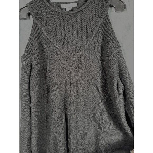 Kate & Mallory Womens Black Cold Shoulder Knit Sweater Size 1X - Picture 11 of 13